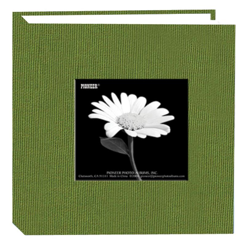 Pioneer Fabric Natural Colors 100-page 4x6 Cloth Photo Album DA100CBFN at Frame It Waban Gallery
