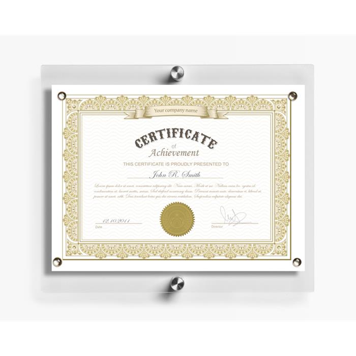 Wexel Art "Framous" 10x12&#34; Acrylic Photo Frame | Frame It/ Waban Gallery