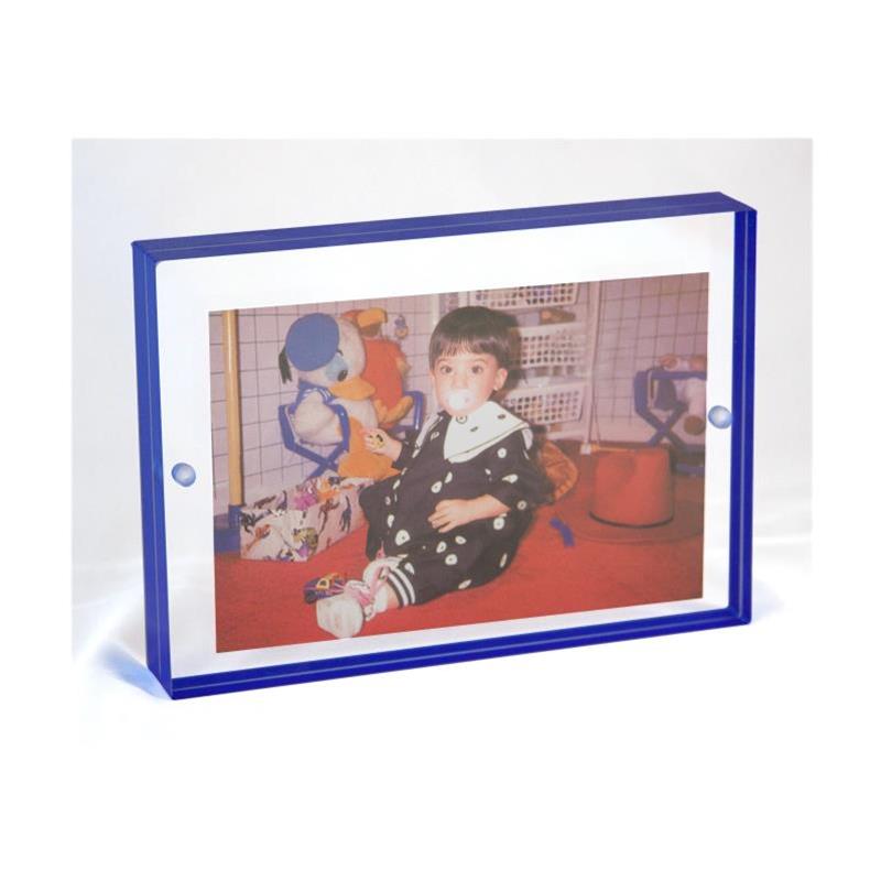 Canetti 2x3 Blue Acrylic Magnet Ready Made Frame - Style LC302B | Frame It Waban Gallery