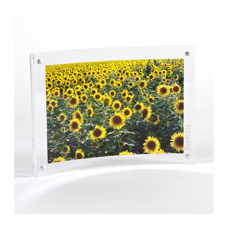 Canetti 8x10 Curved Clear Acrylic Magnet Ready Made Frame - Style LC610 | Frame It Waban Gallery