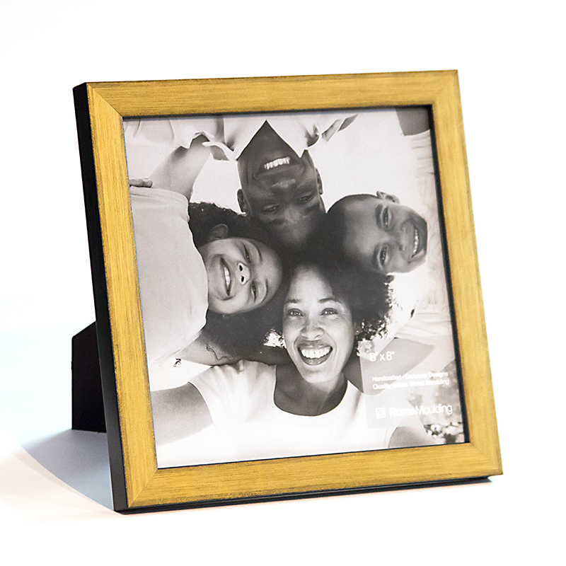 Roma 8x8 Vintage Gold ready made frame - style 159055-88