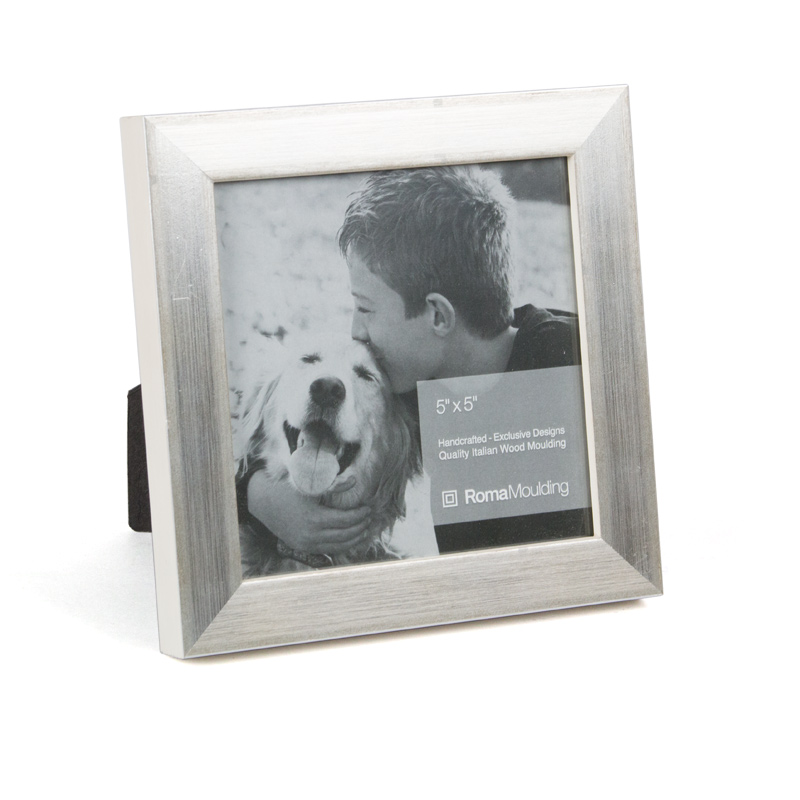 Roma 5x5 Vintage Silver ready made frame - style 159056-55