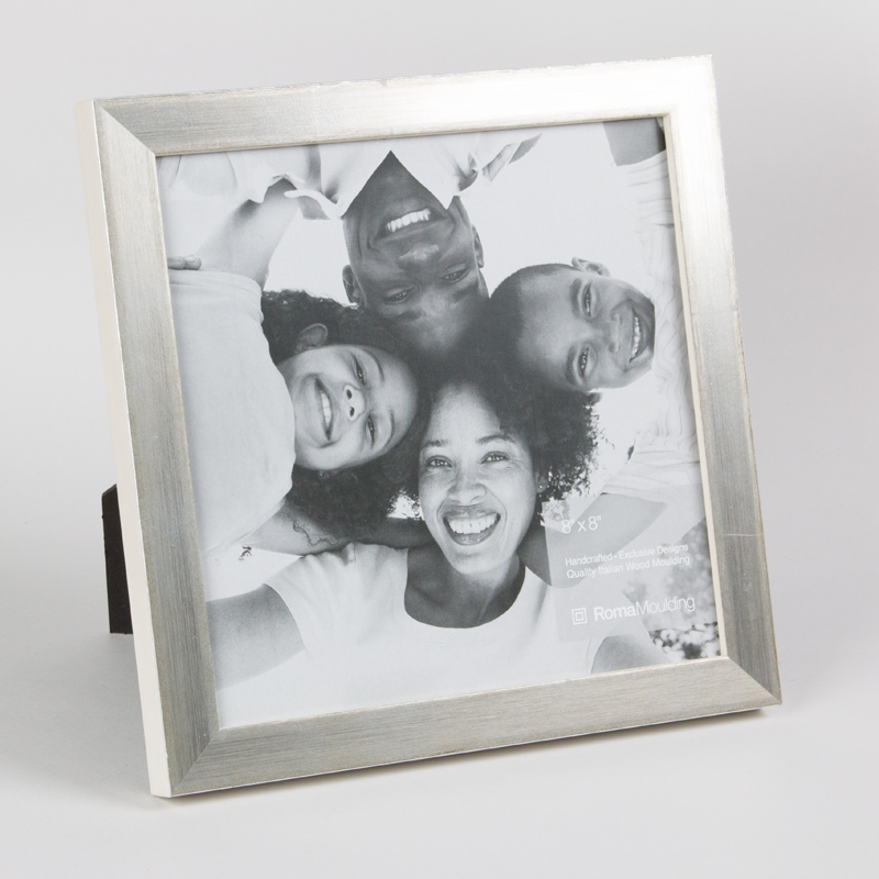 Roma 8x8 Vintage Silver ready made frame - style 159056-88