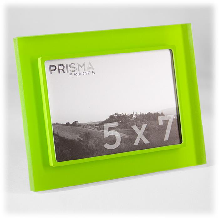 Prisma 5&#34;x7&#34; Robin Egg Blue Pink Acrylic Photo Frame | Frame It/ Waban Gallery