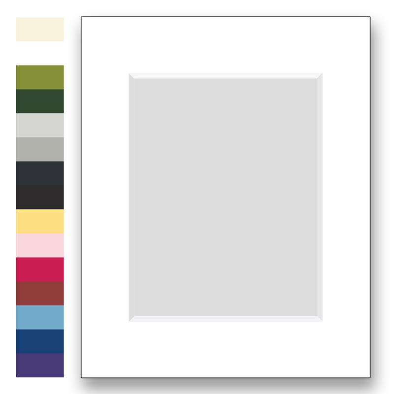 Archival matting to fit 16x20 picture frames with one window | Frame It Waban Gallery