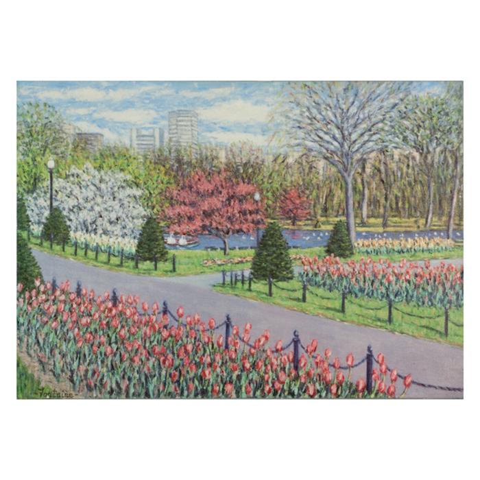 canvas print Landscape by Joseph Fontaine