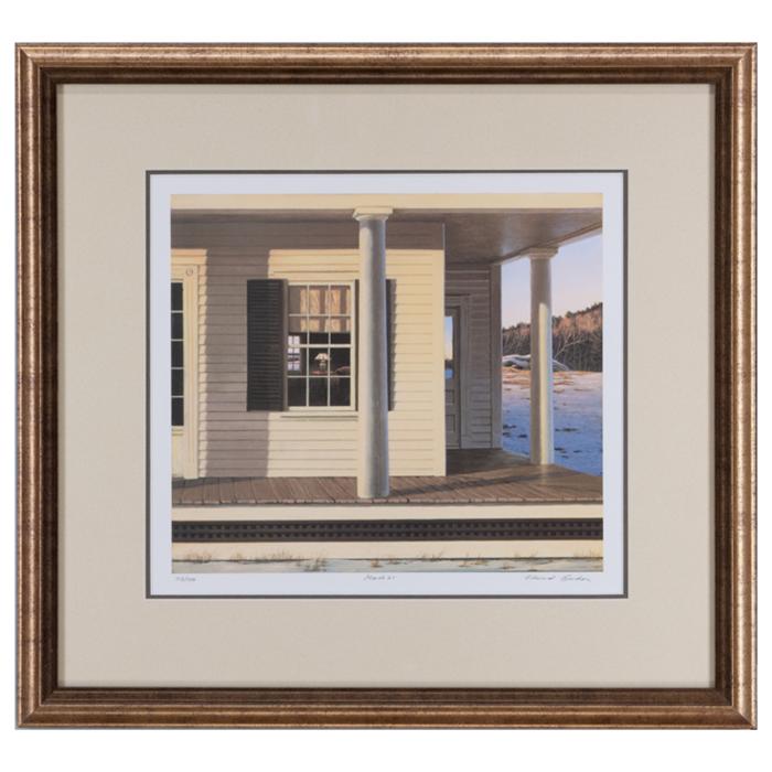 framed artwork March 21 by Edward Gordon