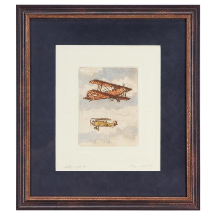 framed artwork Antiques of the Air by David Olson
