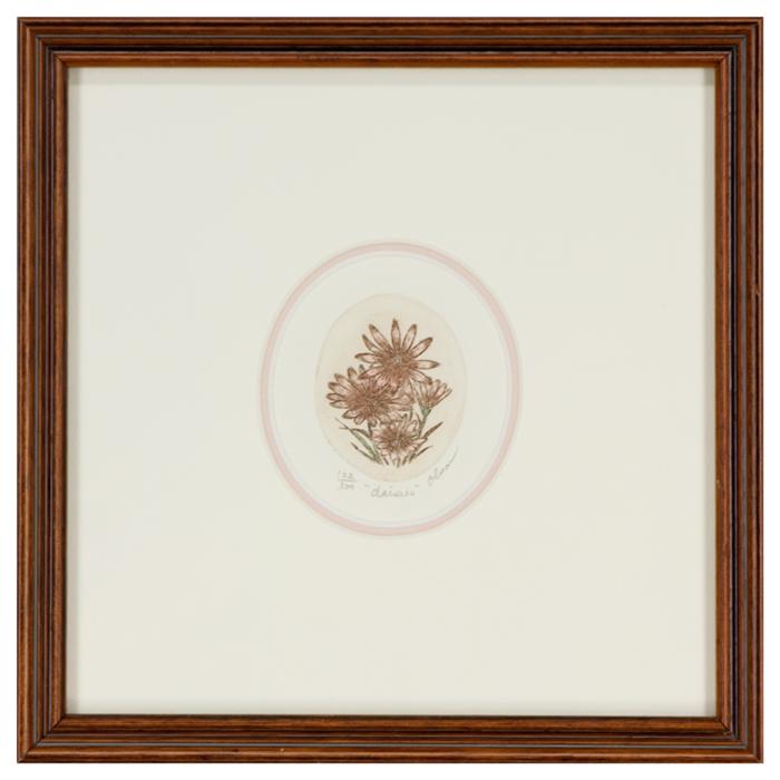 framed artwork Daisies (102/300) by David Olson