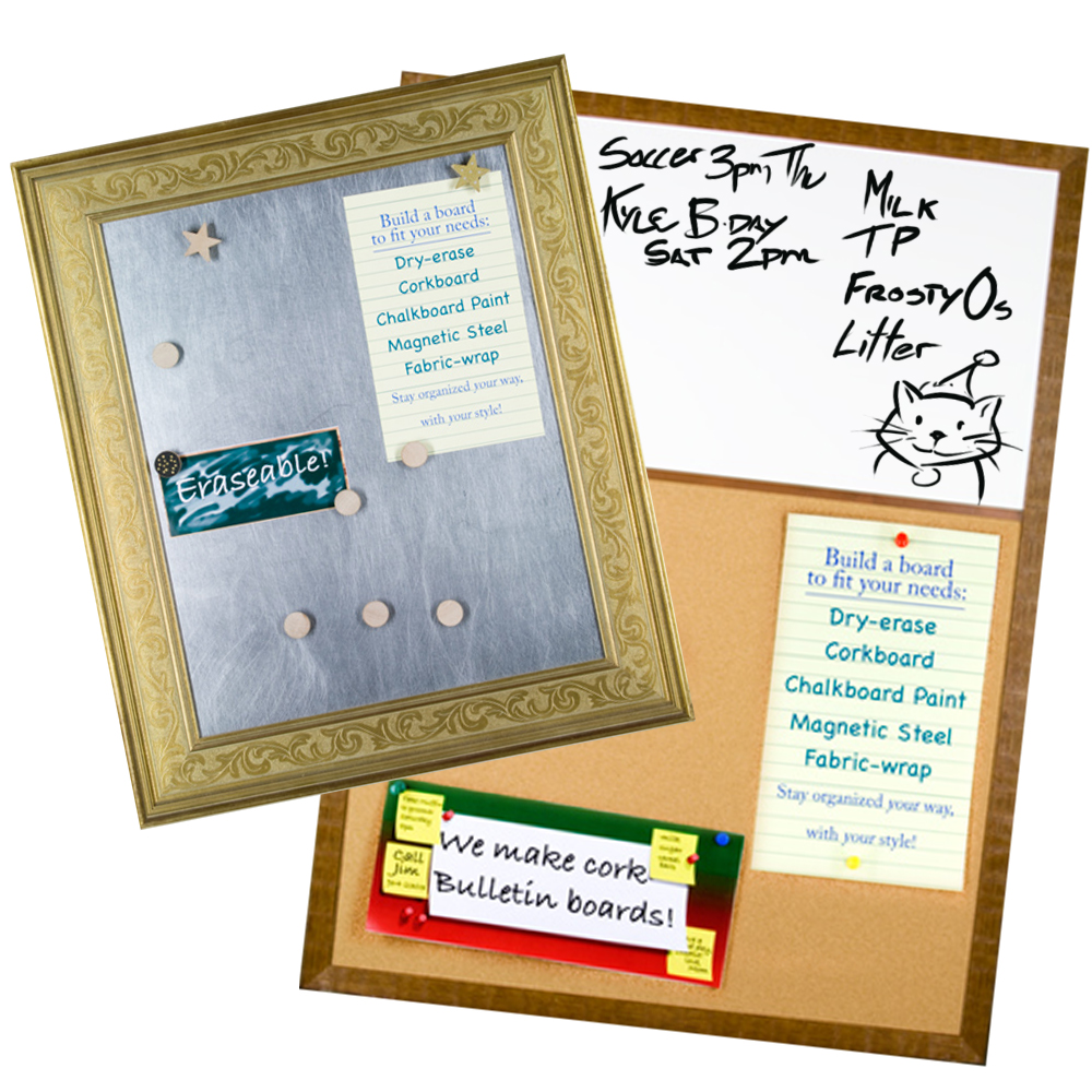 Custom Memo Boards from Frame It/ Waban Gallery